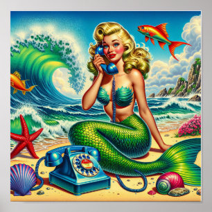 Mermaid Princess Poster