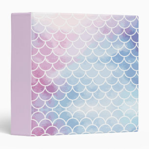 Mermaid Print Binder