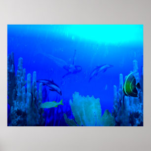 Mermaid ~Print~ Poster