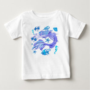 Mermaid Purple Fairy Creature Baby T-Shirt