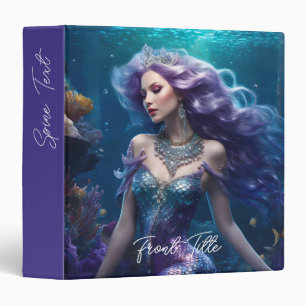 Mermaid Purple Hair Binder