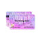 Mermaid Purple Holographic Glitter Drips Credit