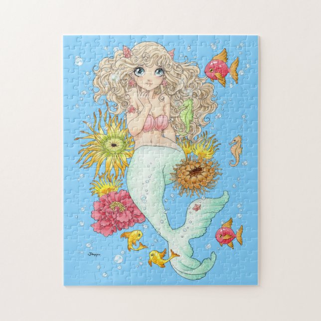 Mermaid puzzle (Vertical)