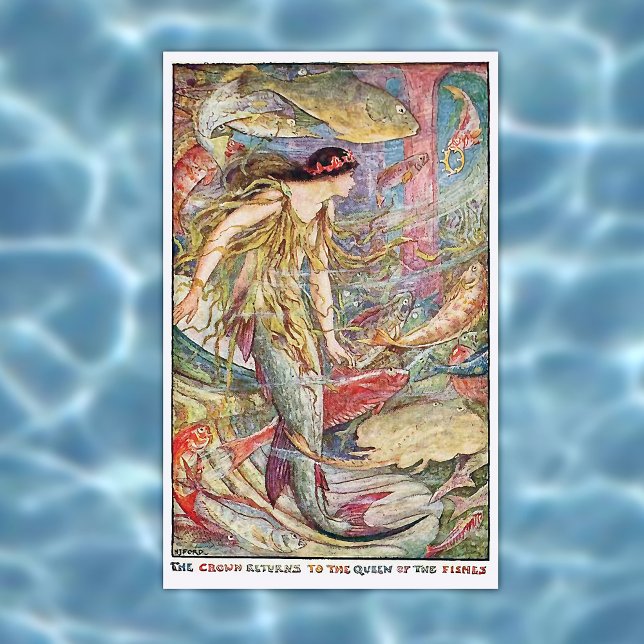 Mermaid Queen of the Fishes Poster (Creator Uploaded)