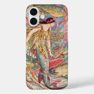 Mermaid Queen Underwater iPhone 16 Plus Case