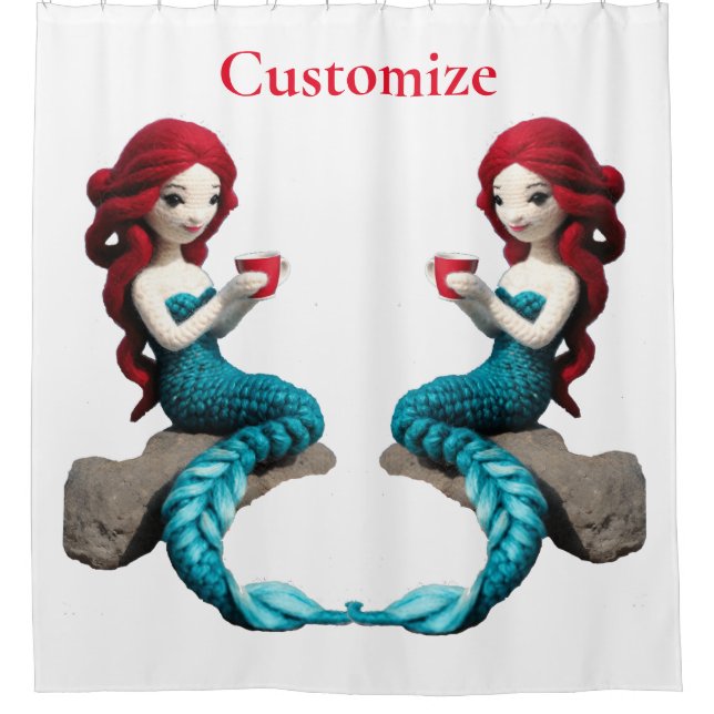 Mermaid Relaxing With Beverage Thunder_Cove  (Front)