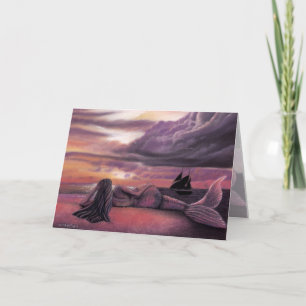Mermaid Rendezvous Greeting Card