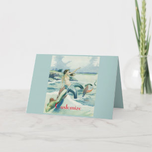 Mermaid Riding Sea Serpent Thunder_Cove Card