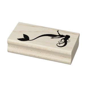 Mermaid Rubber Stamp