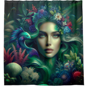 "Mermaid’s Floral Haven"