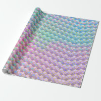 Mermaid Scale Glitter Rainbow Under the Sea Tail