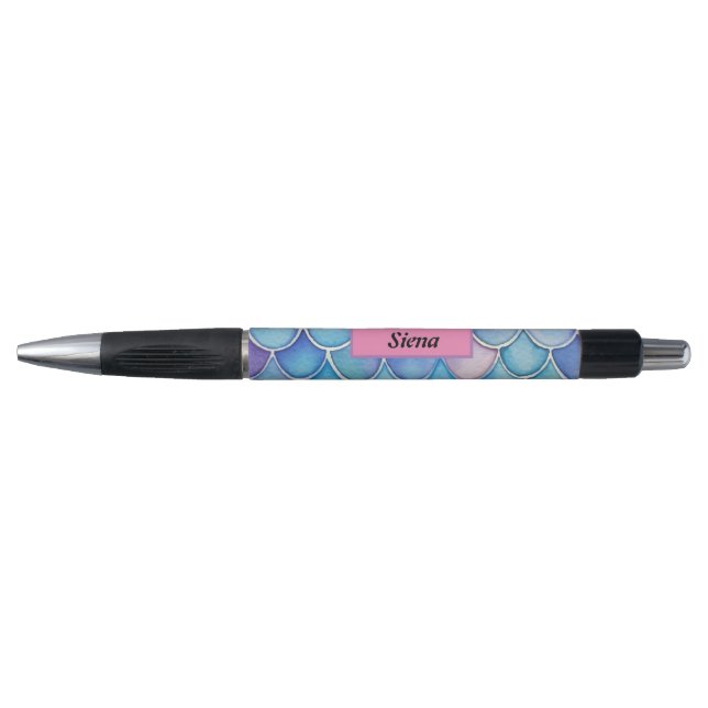 Mermaid Scale Pencil and Toiletry Pen (Front)