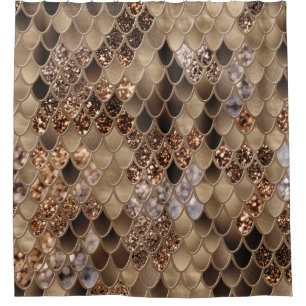 Mermaid Scales Glam #3 (Faux Glitter) #decor #art 