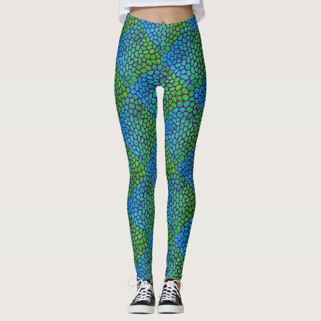 Mermaid Scales Leggings (Front)