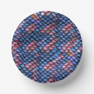 Mermaid Scales Paper Plate