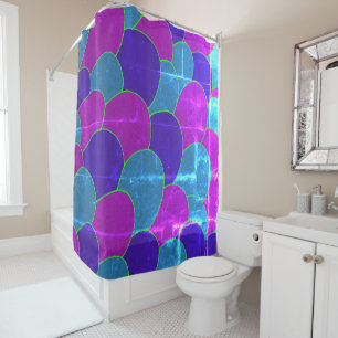 Mermaid Scales Shower Curtain