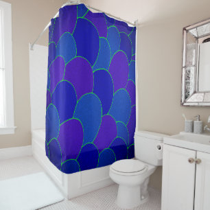 Mermaid Scales Shower Curtain