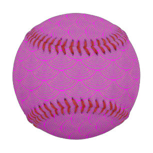 mermaid scales Thunder_Cove pink Baseball