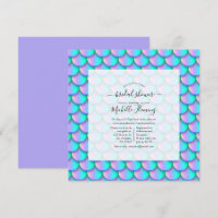 Mermaid Scales Virtual Shower