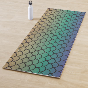Mermaid Scales Yoga Mat