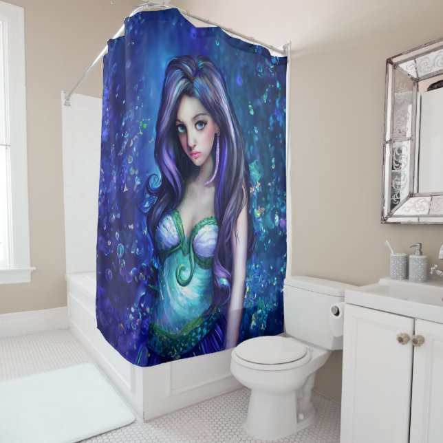 Mermaid Sea Goddess Nymph Siren Underwater Art (In Situ)