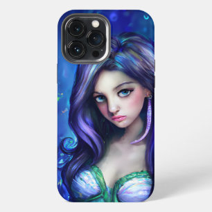 Mermaid Sea Goddess Nymph Siren Underwater Art iPhone 13 Pro Max Case