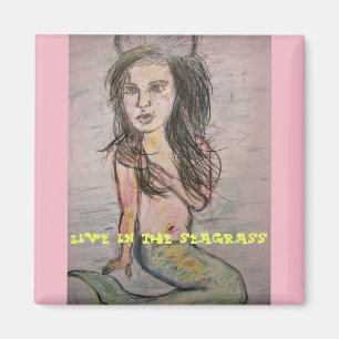 Mermaid Seagrass Magnet