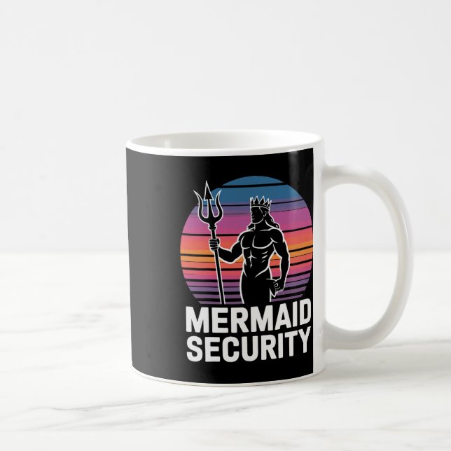 Mermaid Security 1  Coffee Mug (Right)