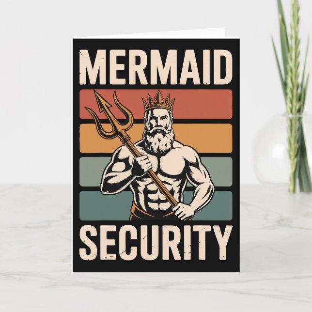 Mermaid Security  Card (Front)
