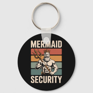 Mermaid Security Keychain