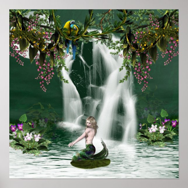Mermaid Shower Poster (Front)