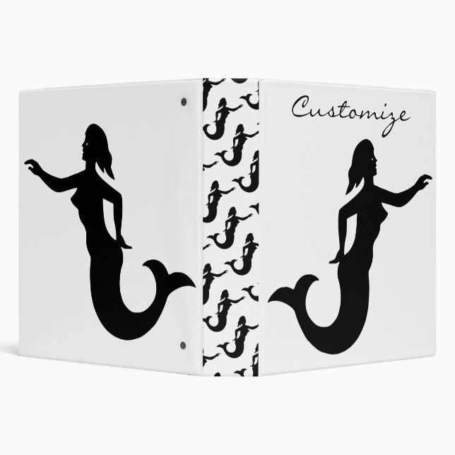 Mermaid Silhouette Thunder_Cove Binder (Background)
