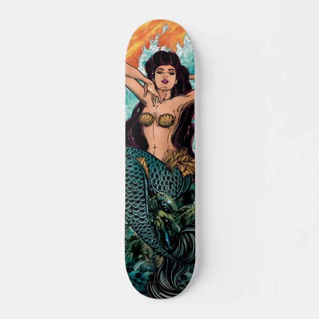 Mermaid Skateboard (Front)