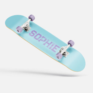 Mermaid Skateboard Personalized Name