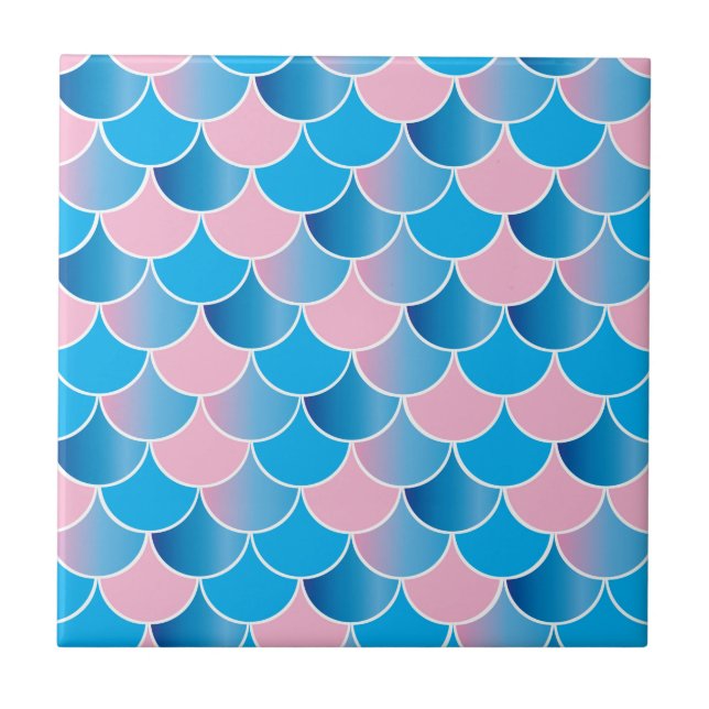 Mermaid Skin Ceramic Tile (Front)