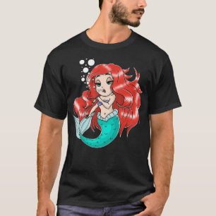 Mermaid Smoking Seaweed Weed Lover Pot Smoker Funn T-Shirt