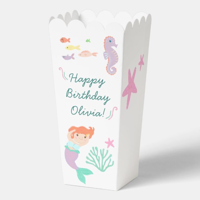 Mermaid Snack Box (Front)