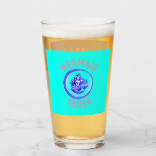Mermaid Squad Birthday Party Theme Glass
