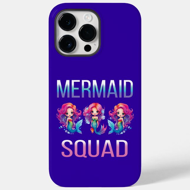 Mermaid Squad Case-Mate iPhone Case (Back)