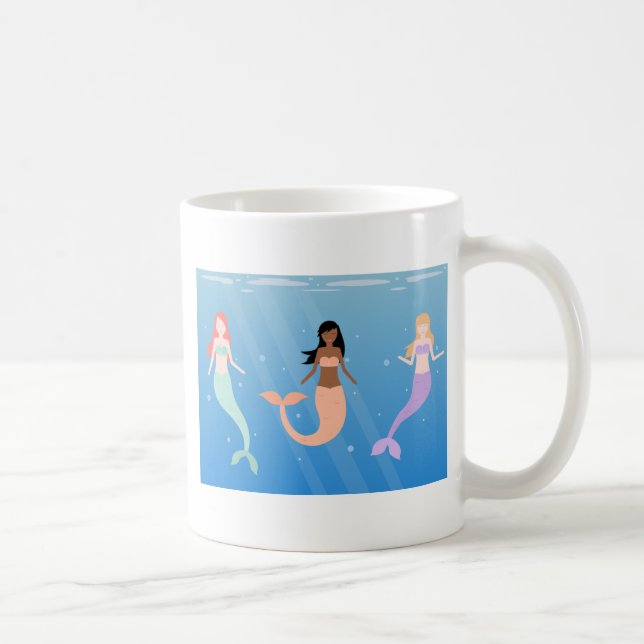 mermaid squad coffee mug (Right)