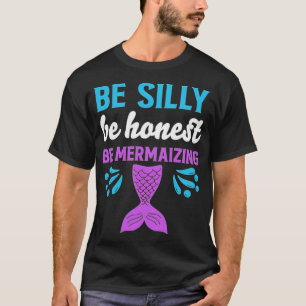 Mermaid Squad Design for family matching back best T-Shirt