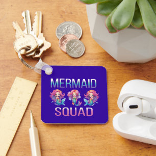 Mermaid Squad Keychain