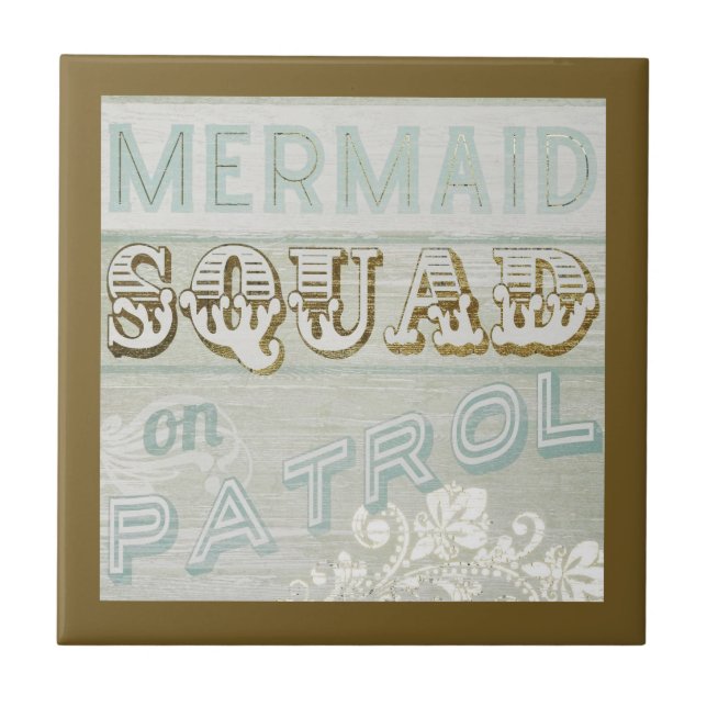 Mermaid Squad on Patrol Tile (Front)