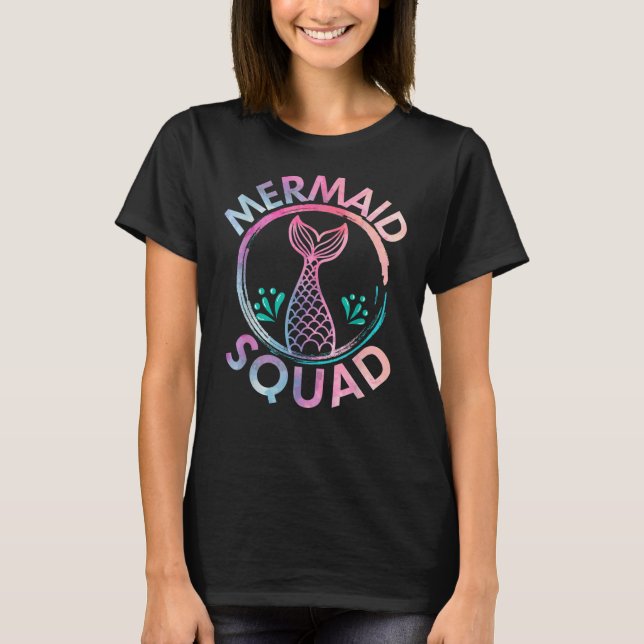 Mermaid Squad T-Shirt (Front)