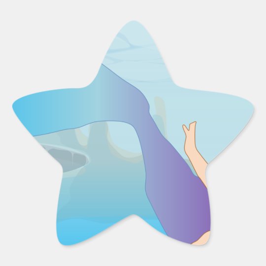 Mermaid Star Sticker