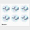 Mermaid sticker Glitter, Under the sea Thank you