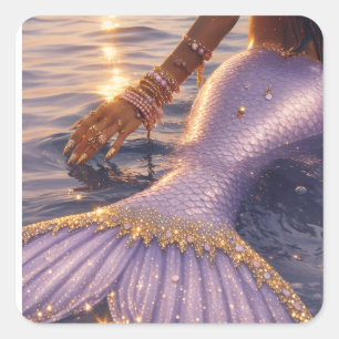 mermaid sticker sheet