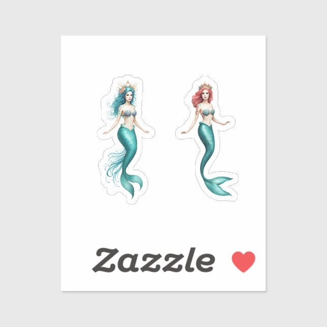 mermaid stiker  (Sheet)
