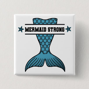 Mermaid Strong button
