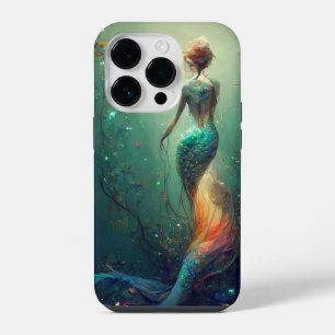 Mermaid Swimming Away iPhone 14 Pro Case